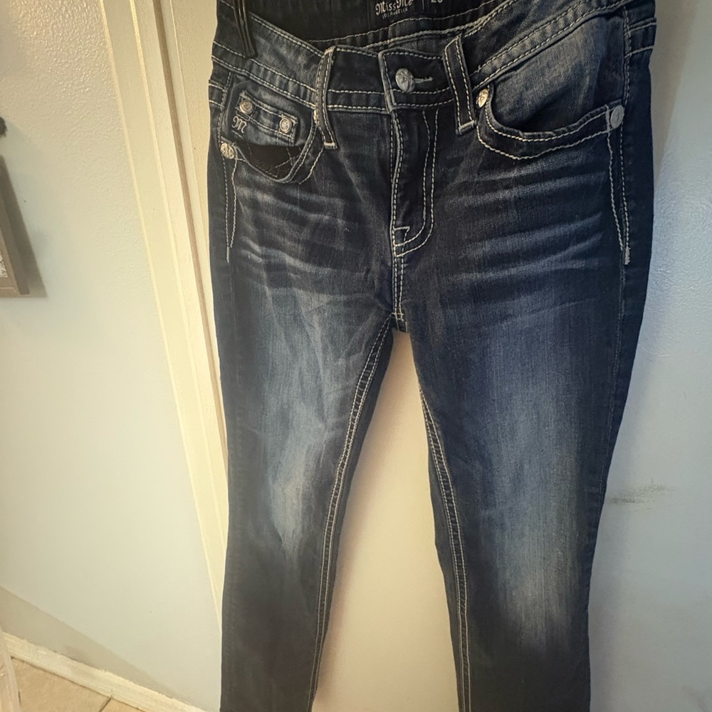 Miss Me Indigo Skinny Jeans